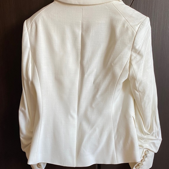 Veronica Beard Battista Dickey Jacket off white size 4 sample sale line - Picture 8 of 8